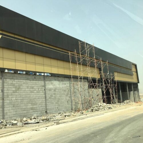 مشروع مركز سمكرة ودهان وصيانة السيارات لشركة الجبر التجارية (كيا)