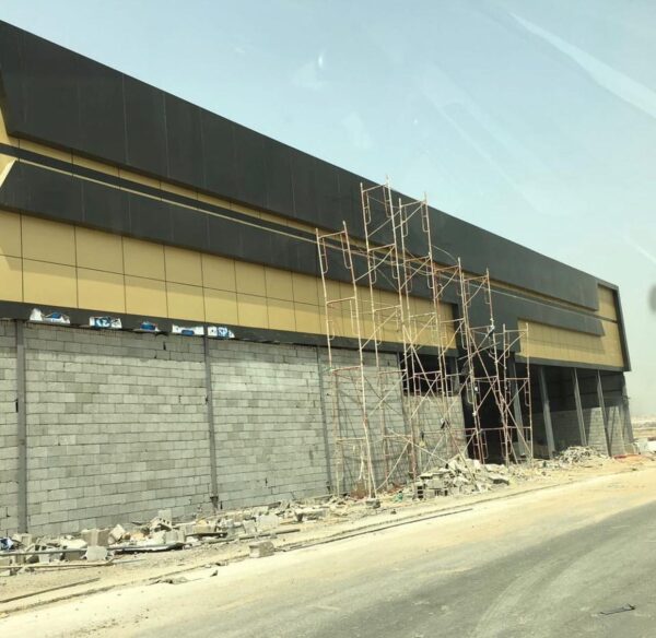 مشروع مركز سمكرة ودهان وصيانة السيارات لشركة الجبر التجارية (كيا)
